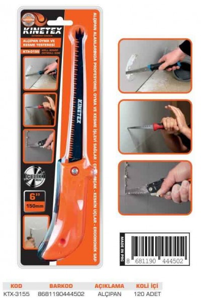 HRD-012513 - KNITEX 3155 MİNİ ALÇIPAN TESTERESİ VAKUMLU