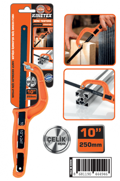 KNITEX 3159 MİNİ DEMİR TESTERE KOLU