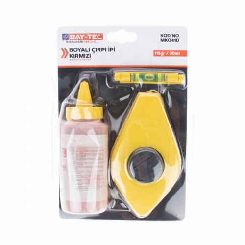 Baytec Çırpı İpi Kırmızı Boyalı 30mt 115Gr MK0410 6408