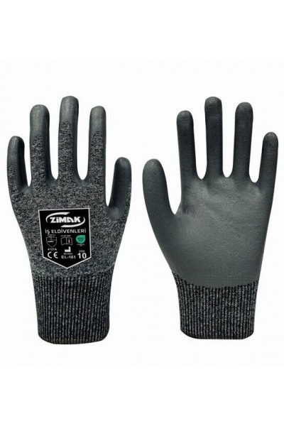 Zimak İş Eldiveni Mikro Köpük Nitril NO.10 EL-161 6643