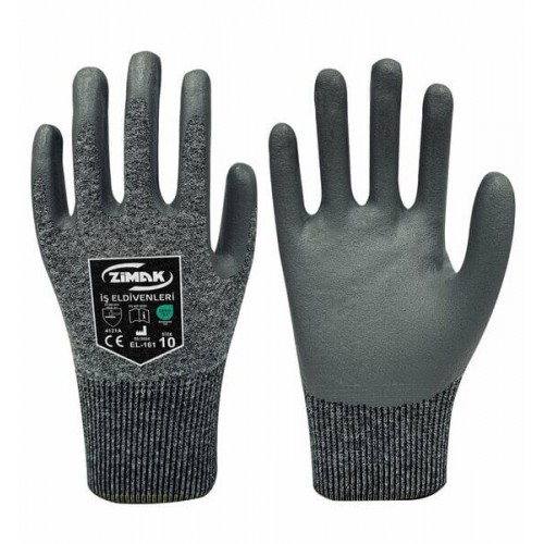 Zimak İş Eldiveni Mikro Köpük Nitril NO.10 EL-161 6643