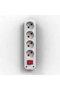 087883 - FETİH 410-00 4 LÜ ANAHTARLI KLEMENS KABLOSUZ