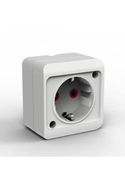 BOD00009 - FETİH 850-00-06 SIVA ÜSTÜ TOPRAKLI PRİZ