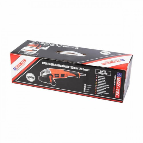 Baytec Avuç Taşlama Makinesi 125mm 1200W MK0040 DB5016 3063