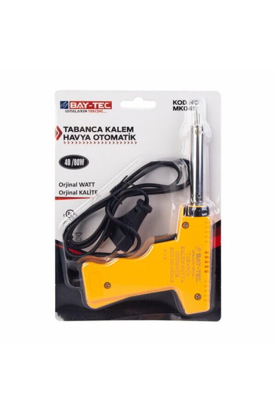 Bay-Tec Kalem Havya Tabanca Otomatik MK0418 2639 40/80W