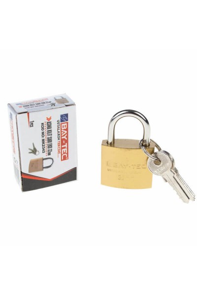 Baytec Trimax Asma Kilit Sarı Eko 32mm MK2343 0060