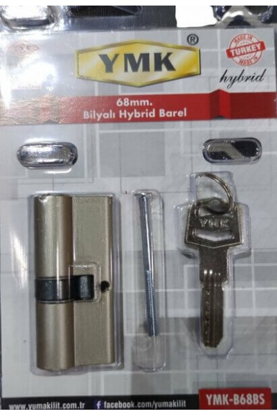 YUMA KİLİT 68MM BİLYALI SATEN BAREL YM-B68BS