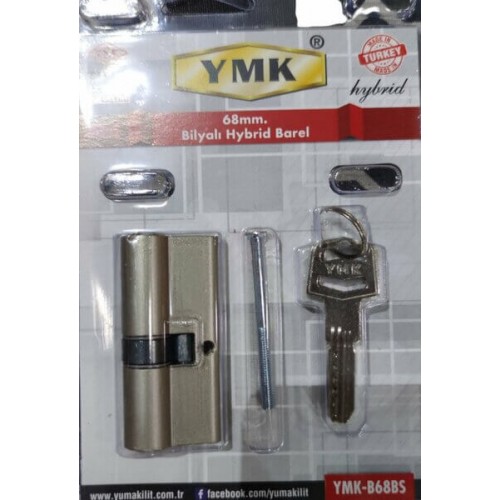 YUMA KİLİT 68MM BİLYALI SATEN BAREL YM-B68BS