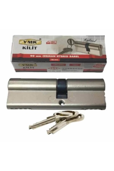 Ymk Kilit Hibrit Barel Cerman Sarı Kutulu 90mm YMK-B90HS 2456 2463