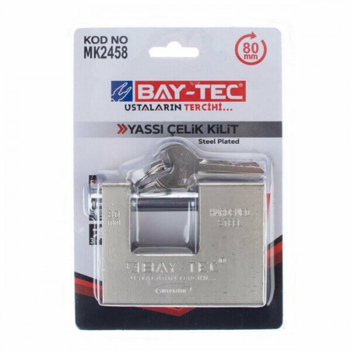 Baytec Trimax Kilit Yandan 80mm Yassı MK2458 1908