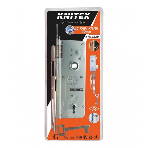 Knitex İç Kapı Oda Kapısı Kilidi 40mm Ktx2239