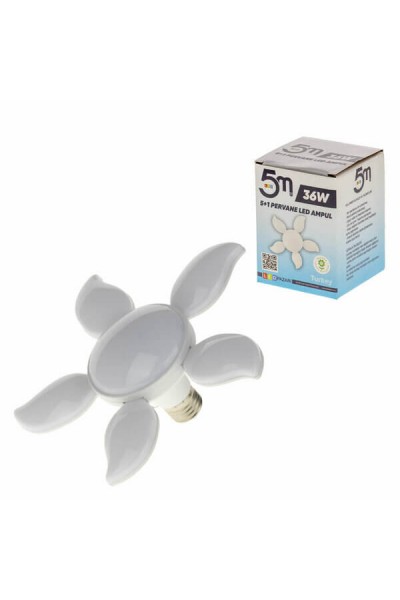 5M Led Ampul Pervane 36W 5+1 LP032 7535 2146