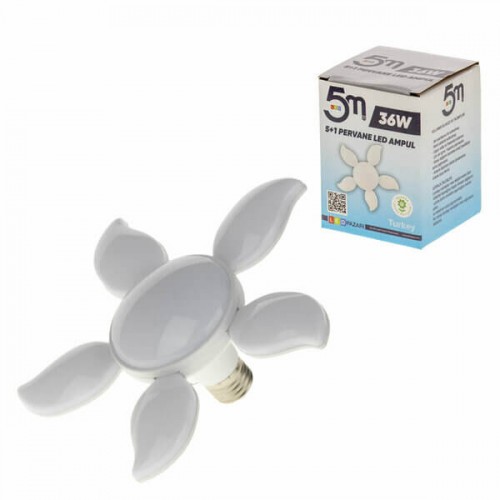 5M Led Ampul Pervane 36W 5+1 LP032 7535 2146