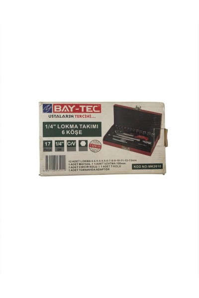 Baytec 17 Parça 1/4 Lokma Takımı MK2610 5111