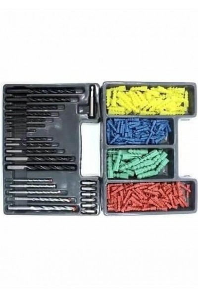 Özs Matkap Ucu ve Dubel Seti 300 Parça ÖZS-10511 ÖZS-8511 1009 0911