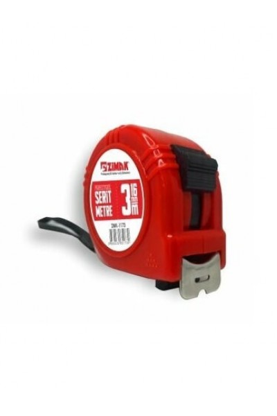 HRD-002442 - ZİMAK 1173 3MTX16MM ÇELİK METRE