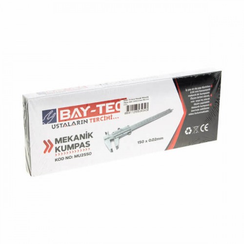 Baytec Kumpas Mekanik Milimetrik Ölçüm Aleti 150X0.02mm MU2550 4343