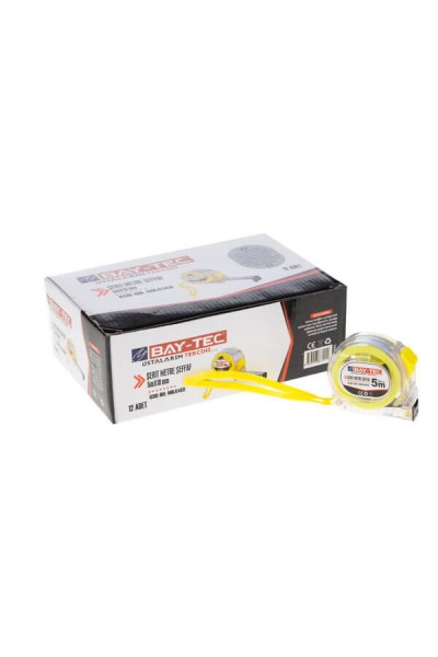 Baytec Metre Şerit Şeffaf 5mt X 19mm MK4140 1012 8665