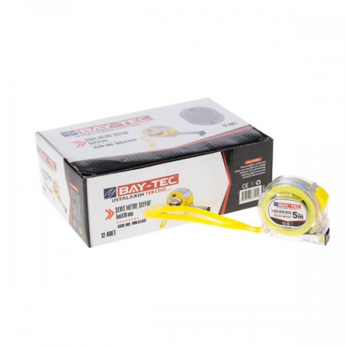 Baytec Metre Şerit Şeffaf 5mt X 19mm MK4140 1012 8665