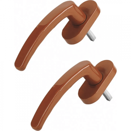 KNITEX 2725 PLASTİK PENCERE KOLU 2 Lİ KAHVERENGİ