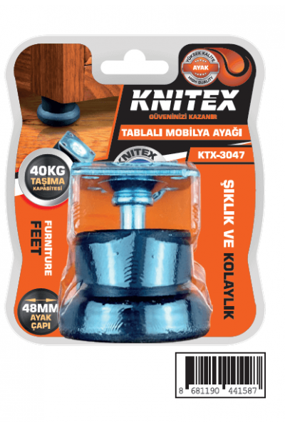 KNITEX 3047 BİNGO TABLALI AYAK TEKER