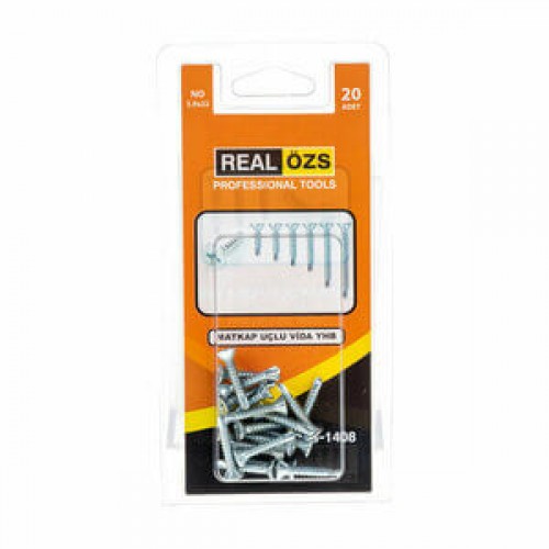 Real Özs H.S. Matkap Uçlu Vida YHB 20 Li 3.9X22 ÖZS-1408 5593