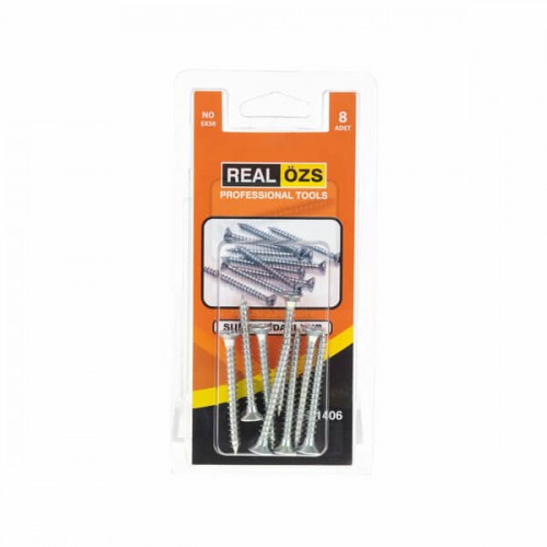 Real Özs H.S. Sunta Vidası YHB 9 Lu 5X50 ÖZS-1406 5579