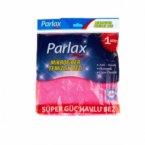 Parlax Mikrofiber Temizlik Bezi 40x40cm Overloklu P-20 7038
