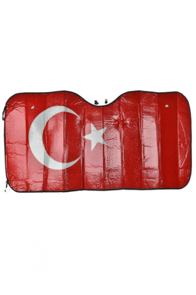 HRD-005796 - CARUB 4956021 TÜRK BAYRAKLI BALONLU GÜNEŞLİK