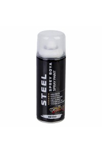 Steel Sprey Boya Beyaz 400ml ST-0529 0529 4688 9876