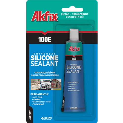 HRD-010662 - AKFİX SA112 100E TÜP SİLİKON 50 ML BEYAZ