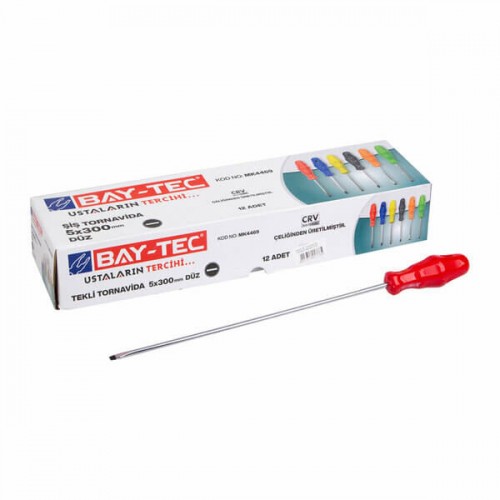 Baytec Şiş Tornavida Düz 5X300mm MK4469 7764