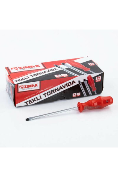 Zimak Tornavida Düz 6x150 ZMK-1965 9651 9655-1 ADET