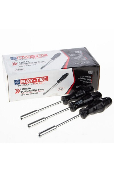 Baytec Tornavida Lokma 6mm MK4501 4251 8245-1 ADET