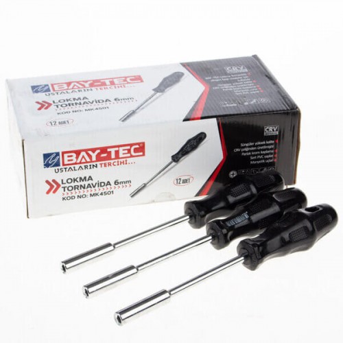 Baytec Tornavida Lokma 6mm MK4501 4251 8245-1 ADET