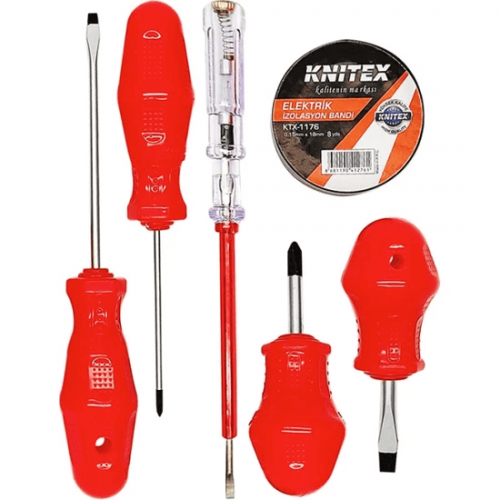 KNITEX 2680 ÇOK AMAÇLI TORNAVİDA SETİ 6 LI