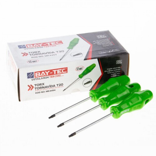 Baytec Tornavida Torx T20 MK4494 9126-1 ADET