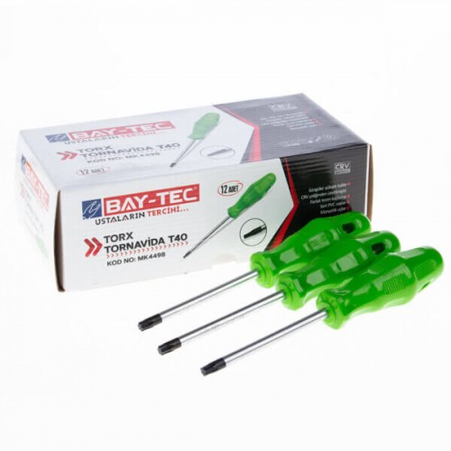 Baytec Tornavida Torx T40 MK4498 9164-1 ADET