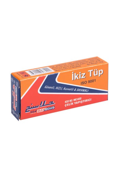 Baybond 504 Yapıştırıcı Çelik İkiz Tüp Karışım MK1400 0026 3902