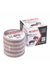 Baytec Zımpara Pedi Cırtlı 115mm 60Kum MK0242 6958-1 ADET