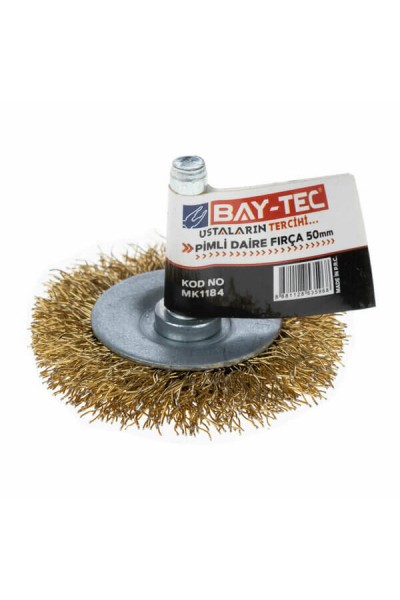 Baytec Pimli Daire Fırça 50mm MK1184 5968