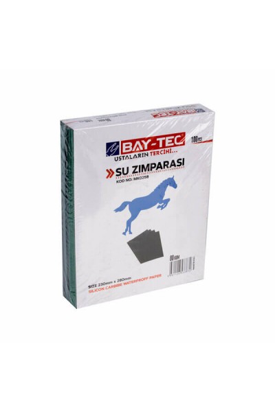 Baytec Su Zımparası 80Kum 230mmX280mm MK0258 3872-1 ADET