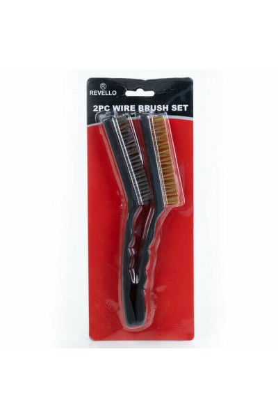 Revello Fırça Seti Tel Kartelalı 2'li 3467