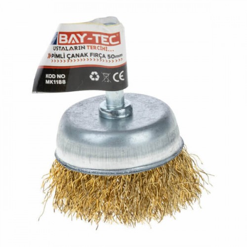 Baytec Pimli Çanak Fırça 50mm MK1188 1243