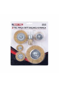 Baytec Tel Fırça Seti 6 Parça MK1260 8457