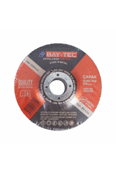Baytaş Çapak Alma Taslama 115X6.4X22mm MK0130 03908 3841-1 ADET