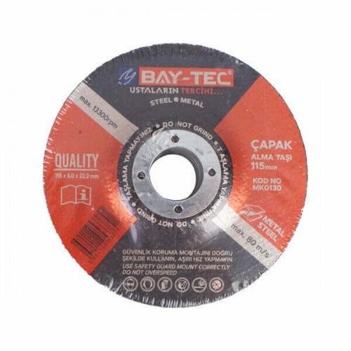 Baytaş Çapak Alma Taslama 115X6.4X22mm MK0130 03908 3841-1 ADET