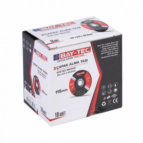 Baytaş Çapak Alma Taslama 115X6.4X22mm MK0130 03908 3841-1 ADET