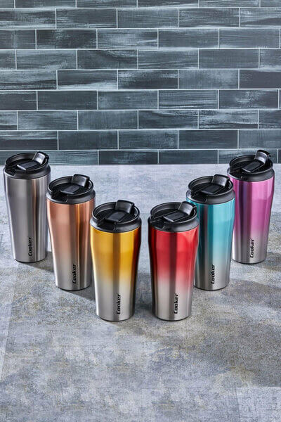 Cooker Bardak Termos Çelik 400ml CKR2049 9127