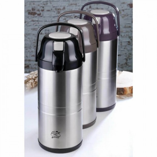 Cooker Termos Çelik 4.5Lt Pompalı Çift Katlı CKR2009 4817